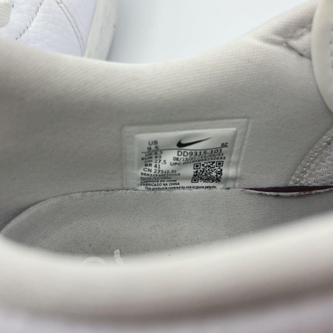 NIKE ナイキ エアジョーダン1ローゴルフ ホワイト27.5cm