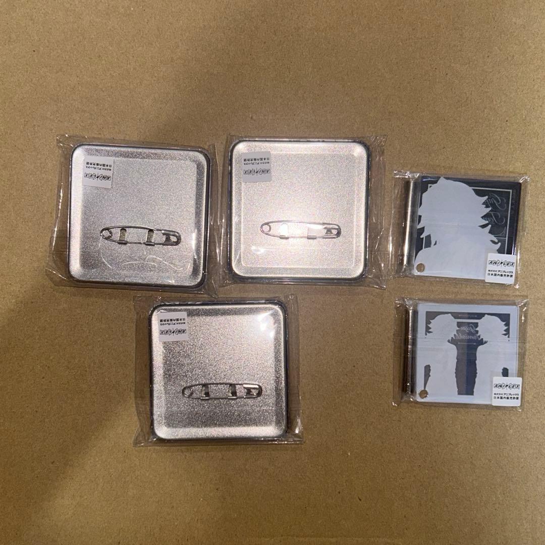 鬼滅の刃 モクテルバー 冨岡義勇 缶バッジ　ミニパネル　セット