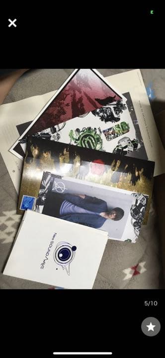 UVERworld グッズ　ファン　タオル　ニット帽　会報　付録