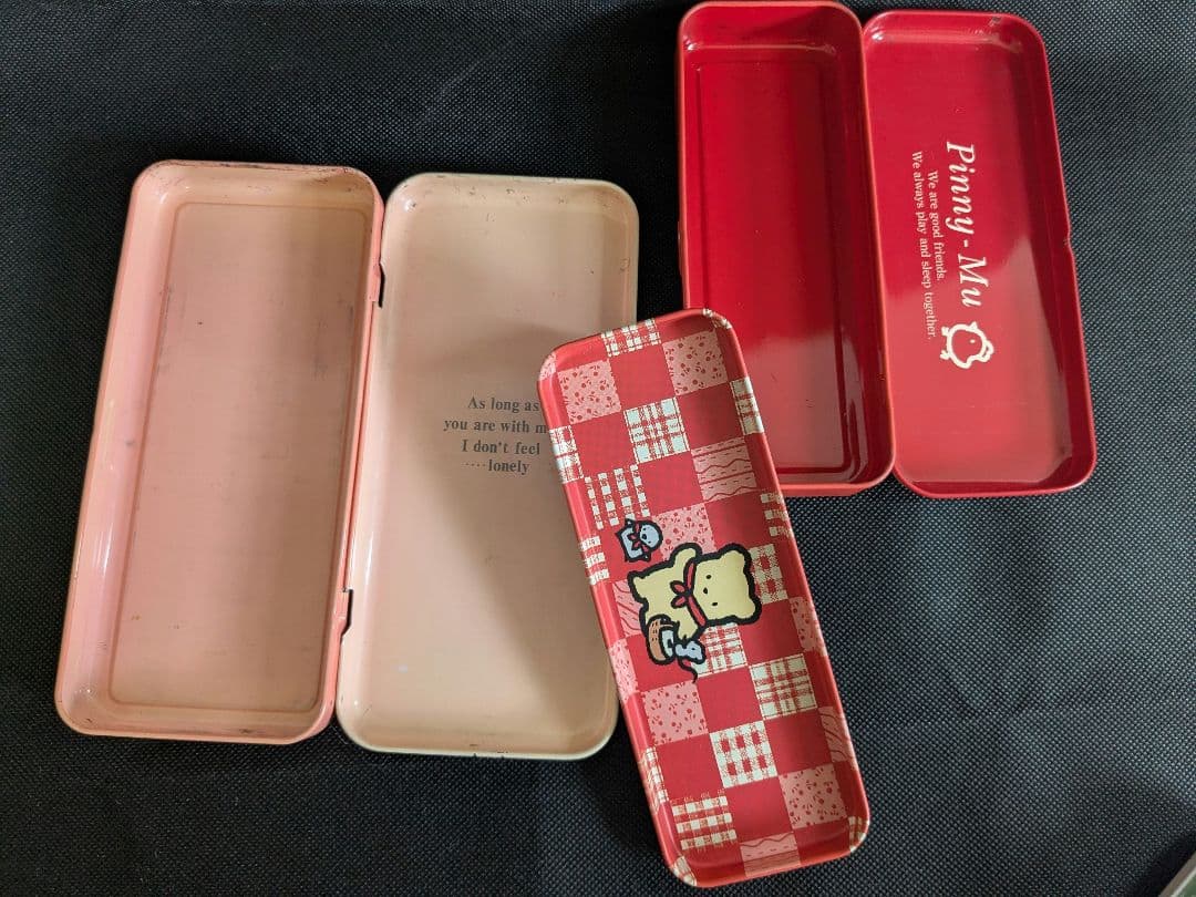 昭和レトロ 缶 ペンケース まとめ売り キャラクター 聖闘士星矢