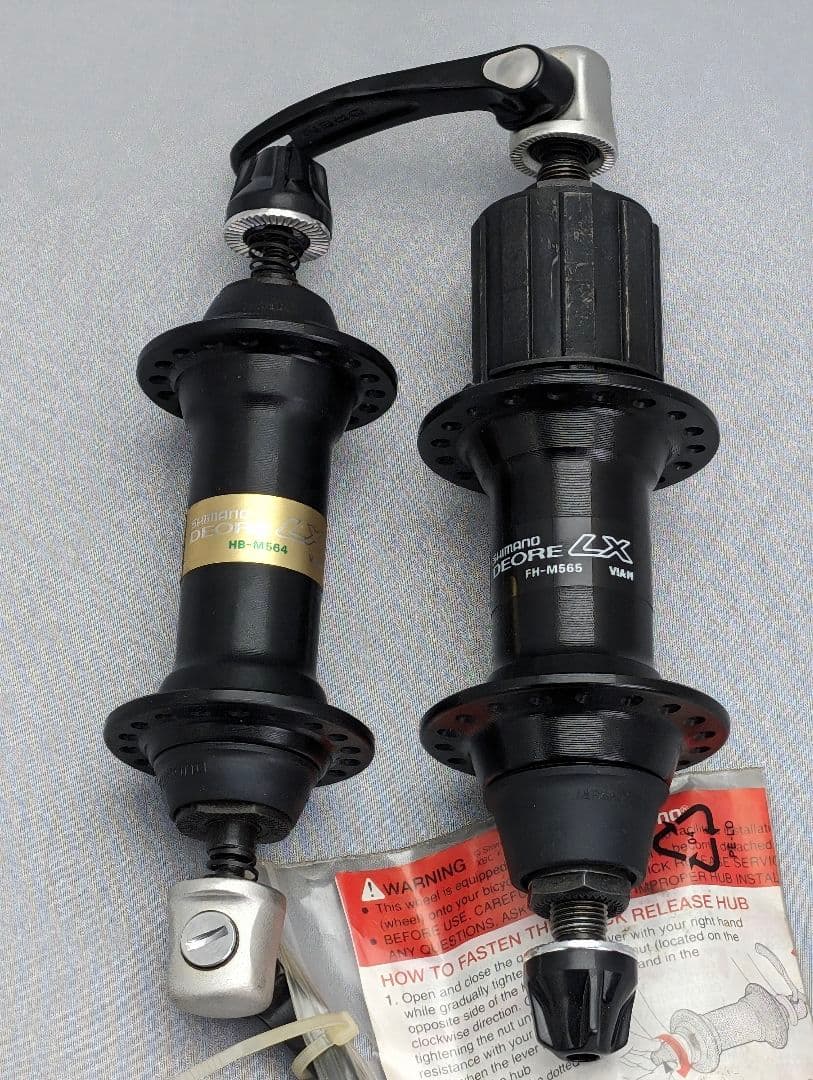 i*o様 未使用 SHIMANO LX ハブ HB-M564 FH-M565