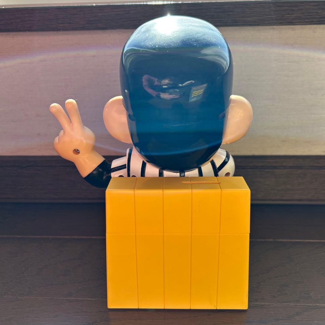【希少 美品】星野仙一監督 貯金箱フィギュア