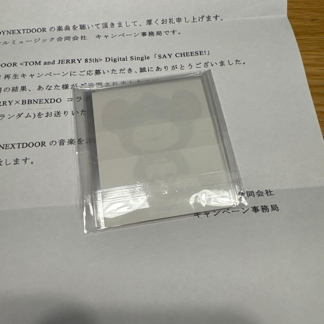 BBNEXDO トムジェリ ステッカー 6枚 ボネクド