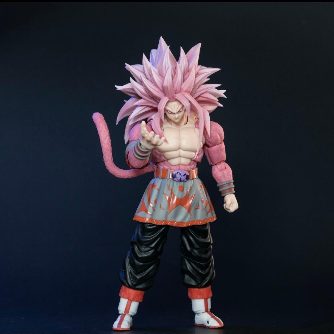 海外限定 S.H ドラゴンボール フィギュア スーパーサイヤ人5 孫悟空