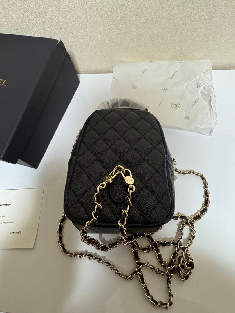 CHANEL MAKEUPミニリュック　ブラック　ノベルティ　新品