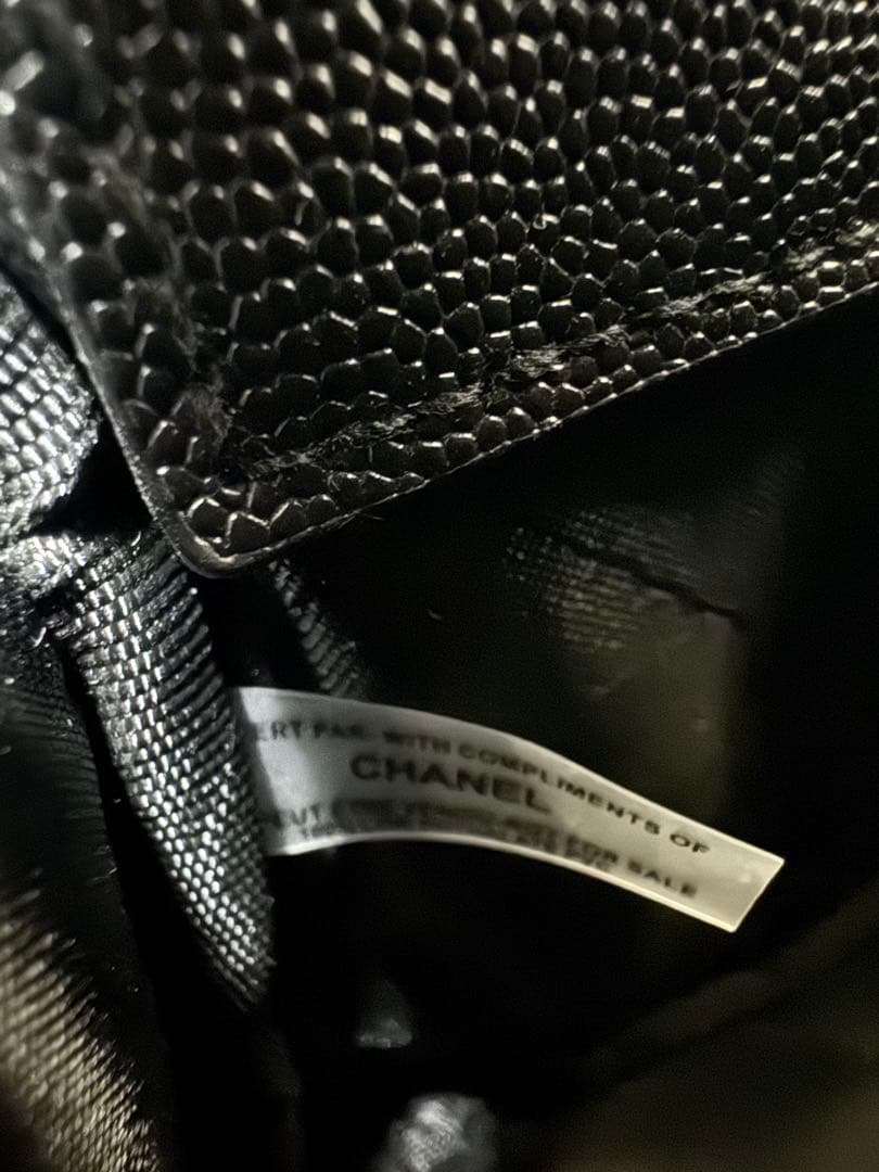 CHANEL MAKEUPミニリュック　ブラック　ノベルティ　新品