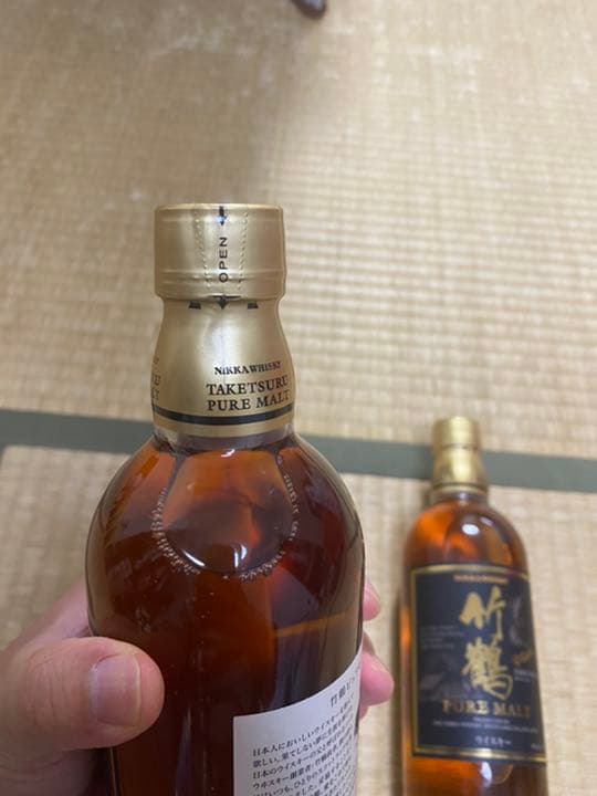 竹鶴ピュアモルト　ＮＶ　500ml　旧ラベル　　2本