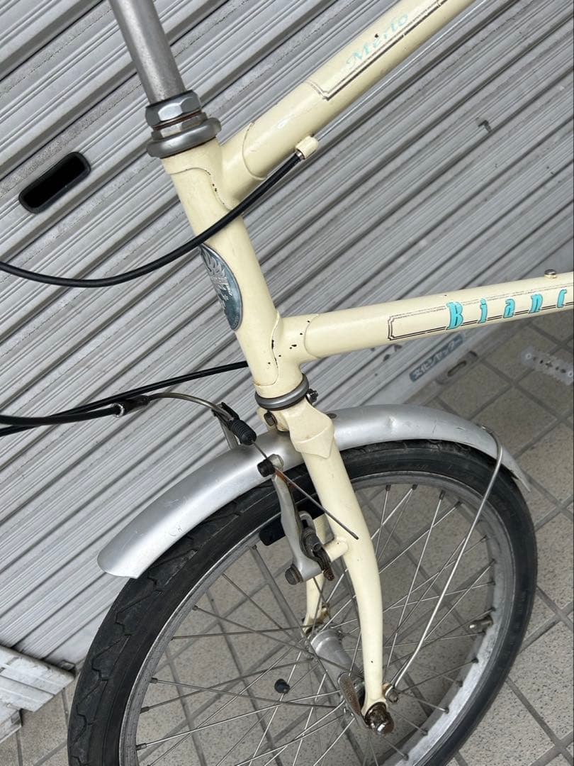 Bianchi  ミニベロ20インチ 外装7段変速 フレームクロモリ