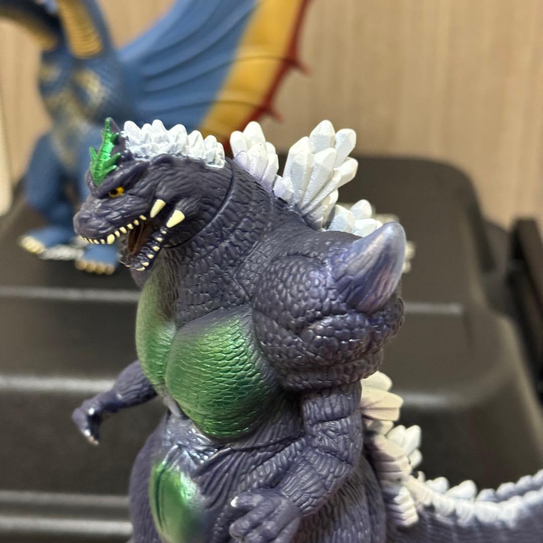 超ゴジラ キングギドラ 幻のカラー ムービーモンスター 2体セット ソフビ