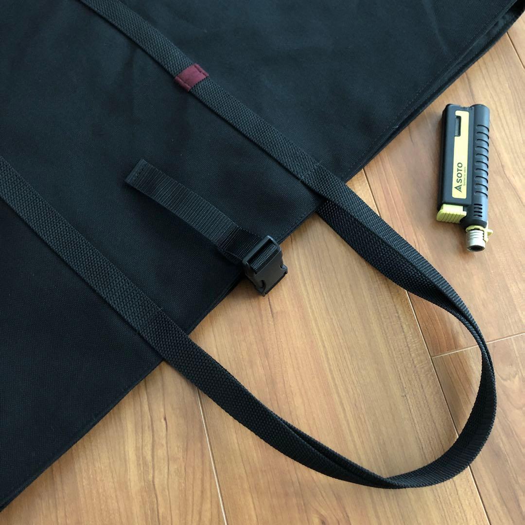 あみ様オーダーサイズチェアー用バッグブラック8号帆布生地2点