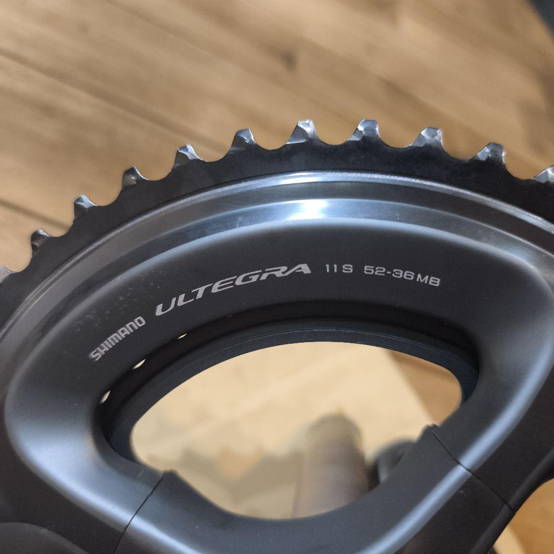 【美品】shimano FC-6800 52-36 170mm クランクセット