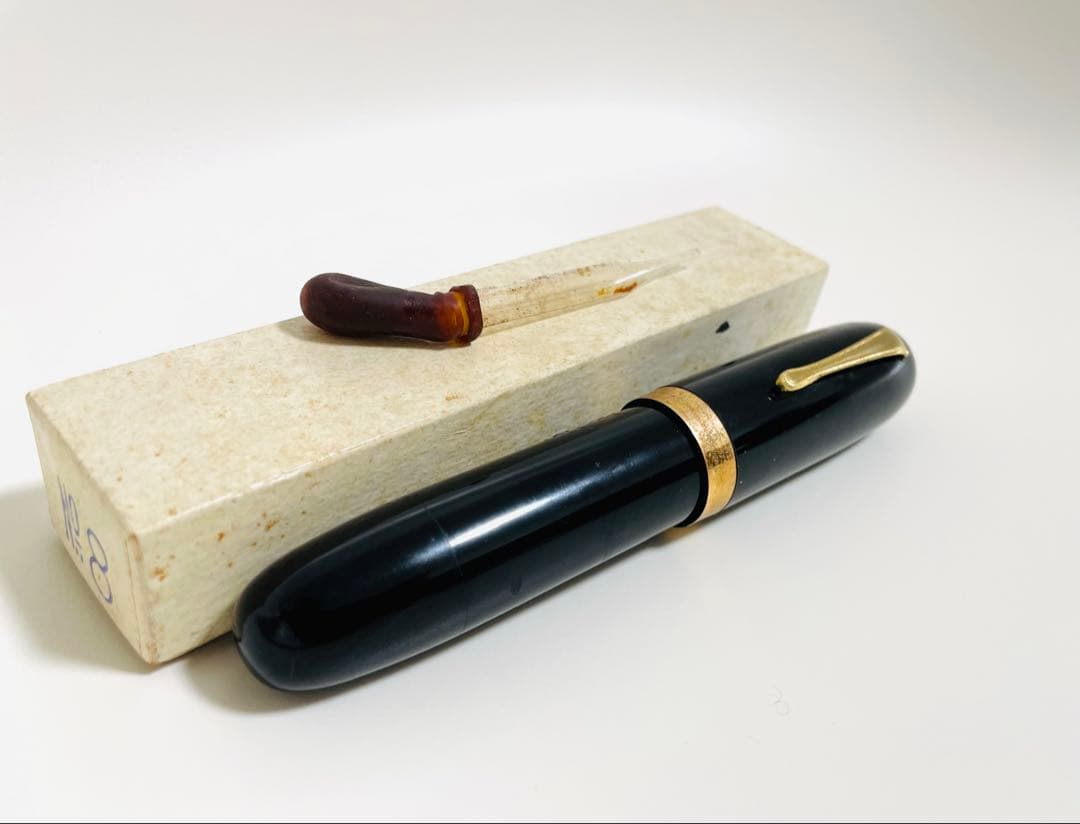 お値下げ/NEW CLIP超極太万年筆ヴィンテージ　レトロアンティーク貴重品レア