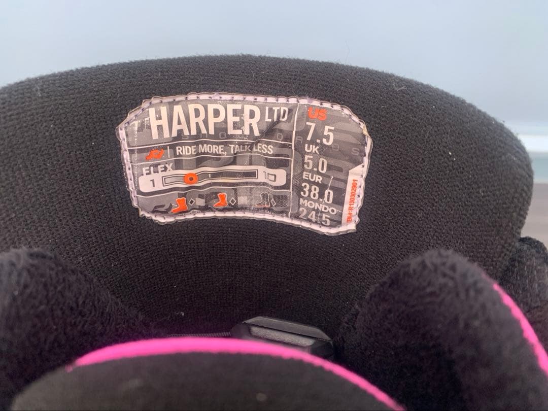 ⚠️12/26迄発送不可⚠️ RIDE スノボーブーツ 24.5 レディース 中古