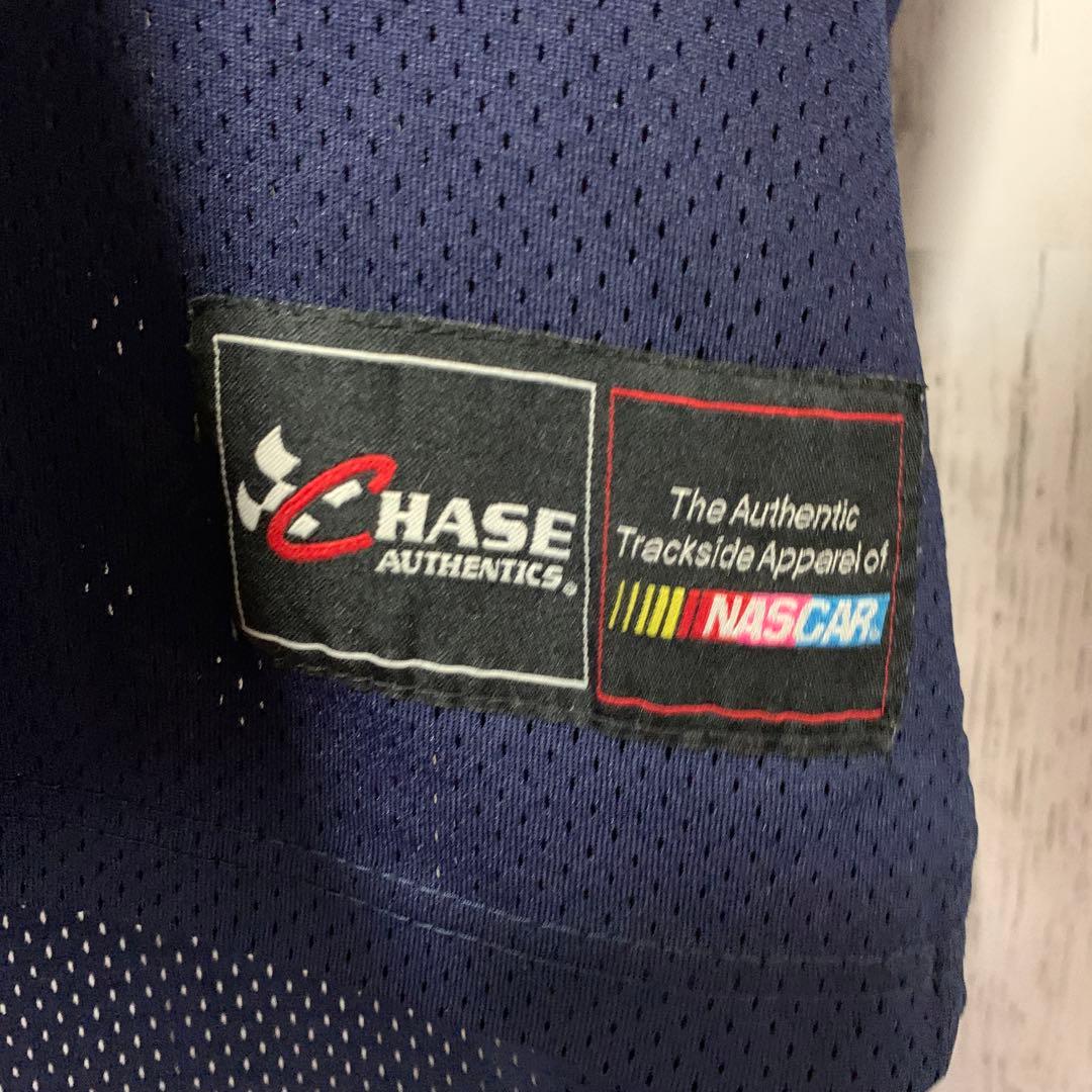 CHASE ゲームシャツ　DUPON 企業ロゴ刺繍　レーシング　ストリート　古着