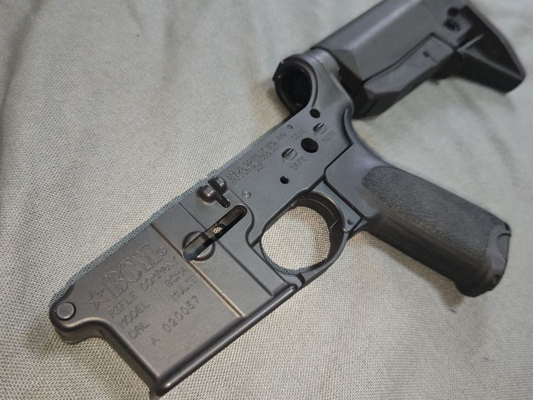 ブ*キ様 東京マルイ　GBB MWS用　BCMロアレシーバー等　訳あり