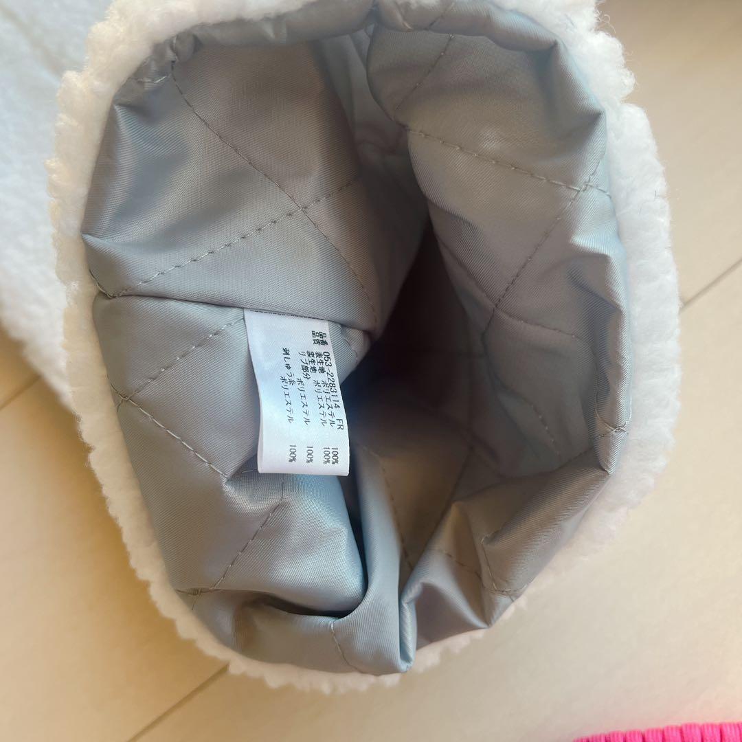 未使用品♡パーリーゲイツ♡レディースゴルフボアレッグウォーマー♡防寒ラウンド♡白