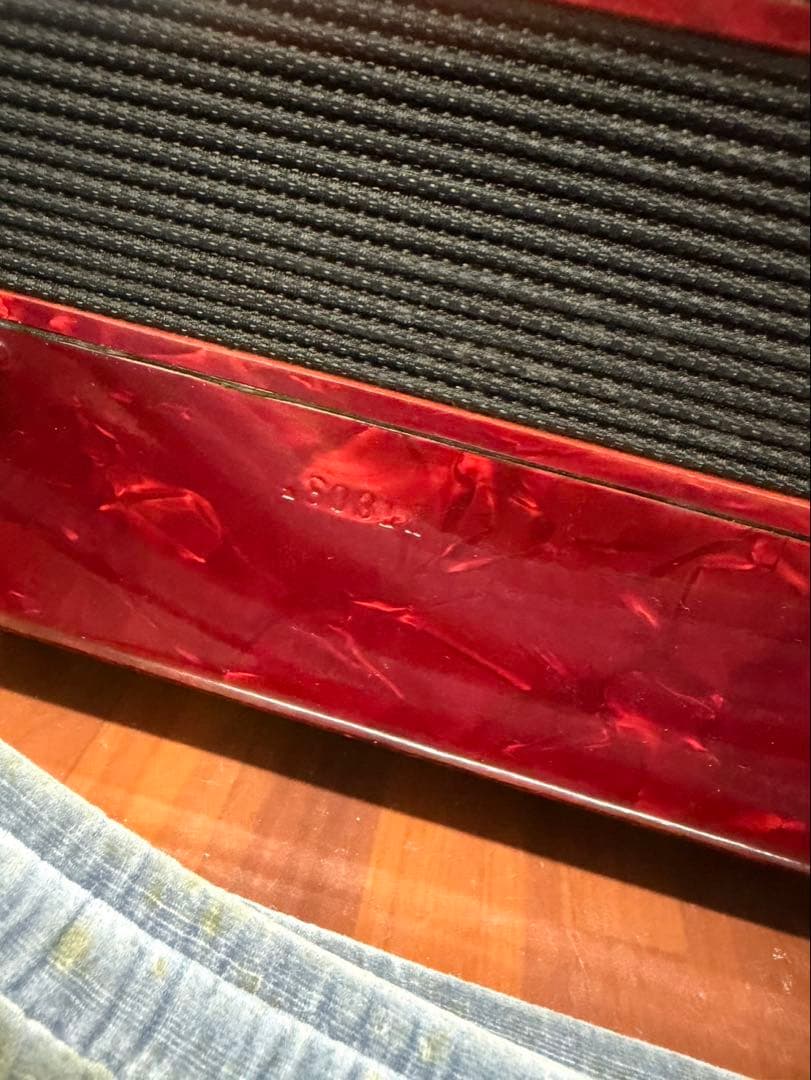 YAMAHA 赤 アコーディオン 25鍵盤