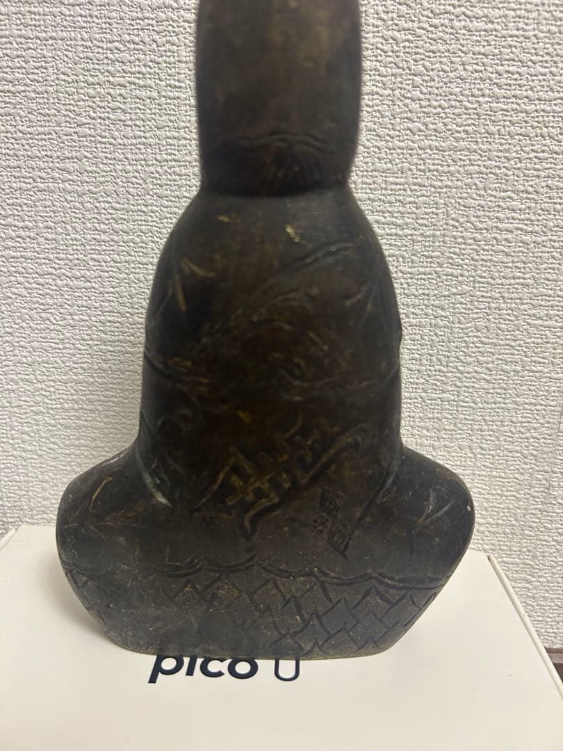 古佛像，時代物，在銘，古銅製