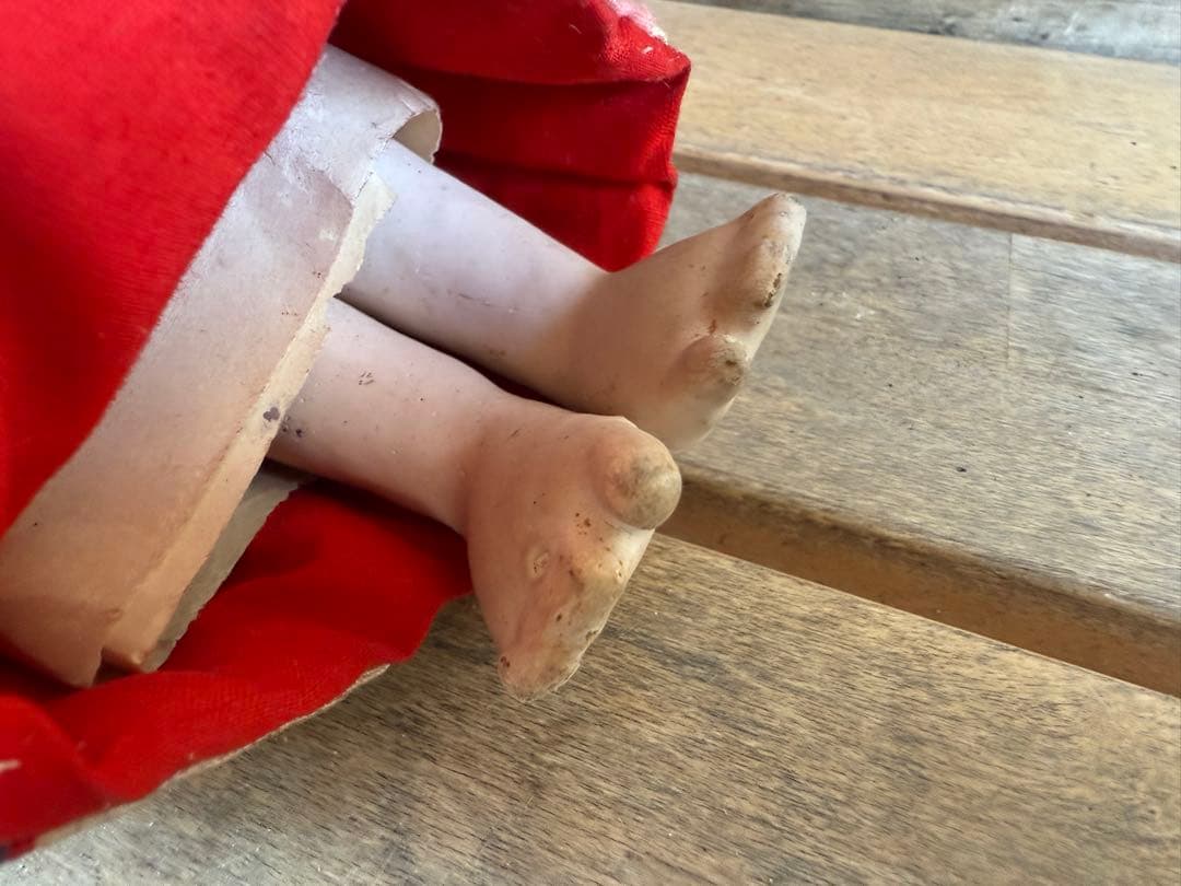 【O-2053】日本人形 市松人形 女の子 昭和レトロ 呪物