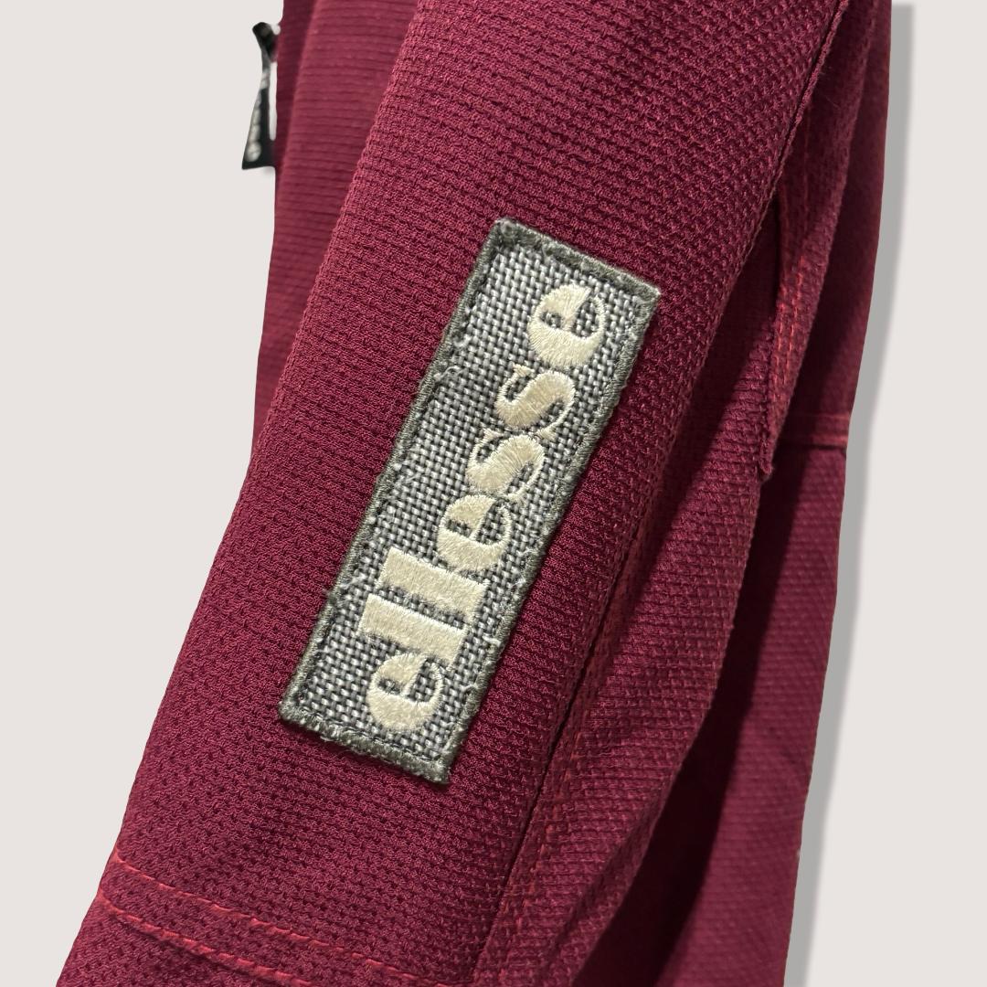 【最高峰】エレッセ スキーウェア サロペット M ボルドー シンサレート 90s