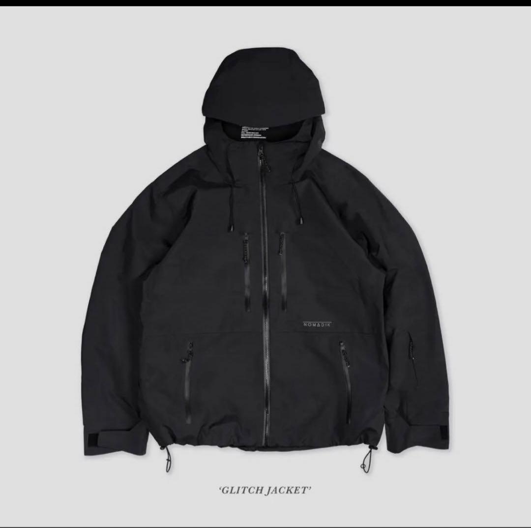 新品 NOMADIK グリッチジャケット　Mサイズ　タグ付送料込み