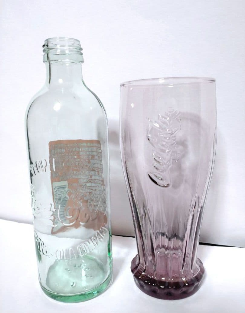 コカ・コーラ グラス&瓶 ７点 マクドナルドコラボ/非売品 昭和レトロ