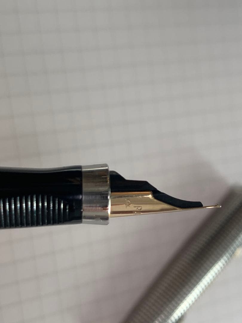 PARKER 75 初期万年筆とボールペンのセット　スターリングシルバー