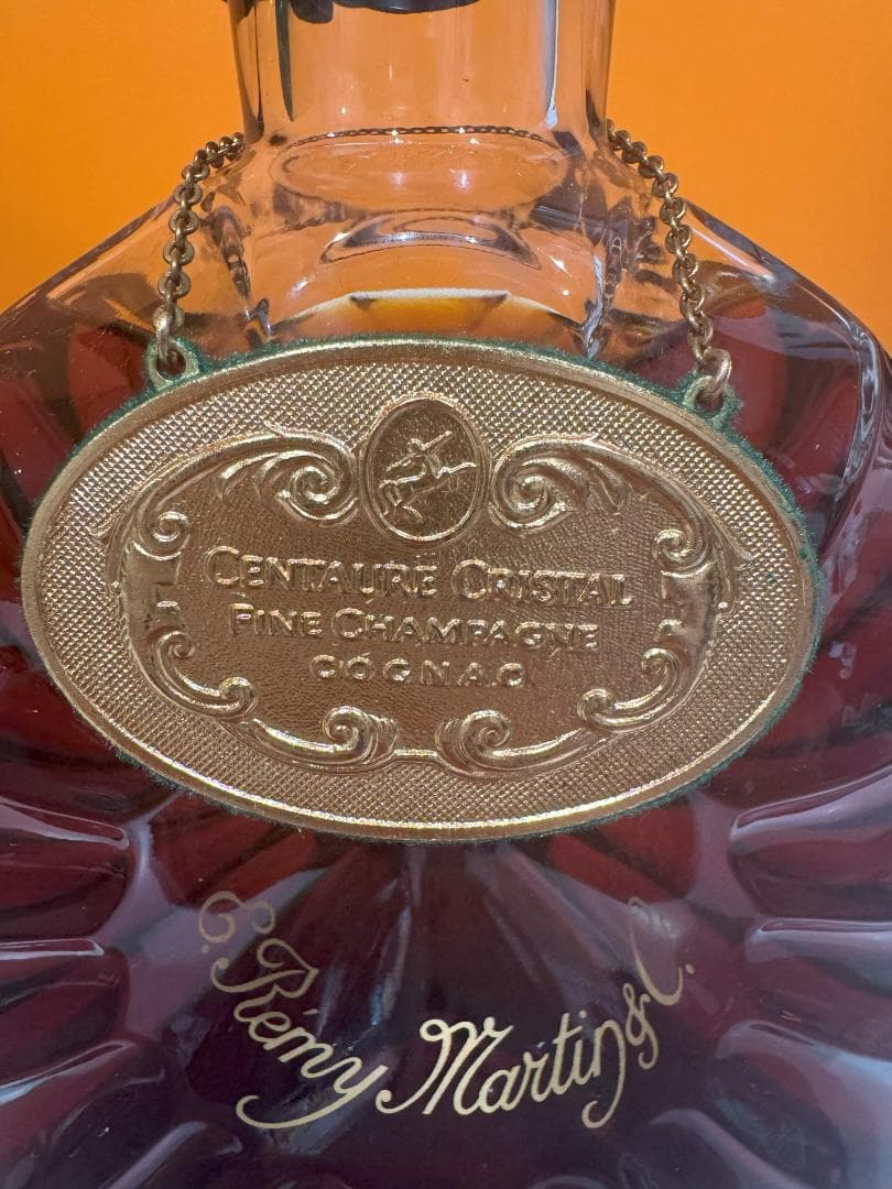 ぷっちゃん　レミーマルタン　コニャック　セントークリスタル　バカラボトル