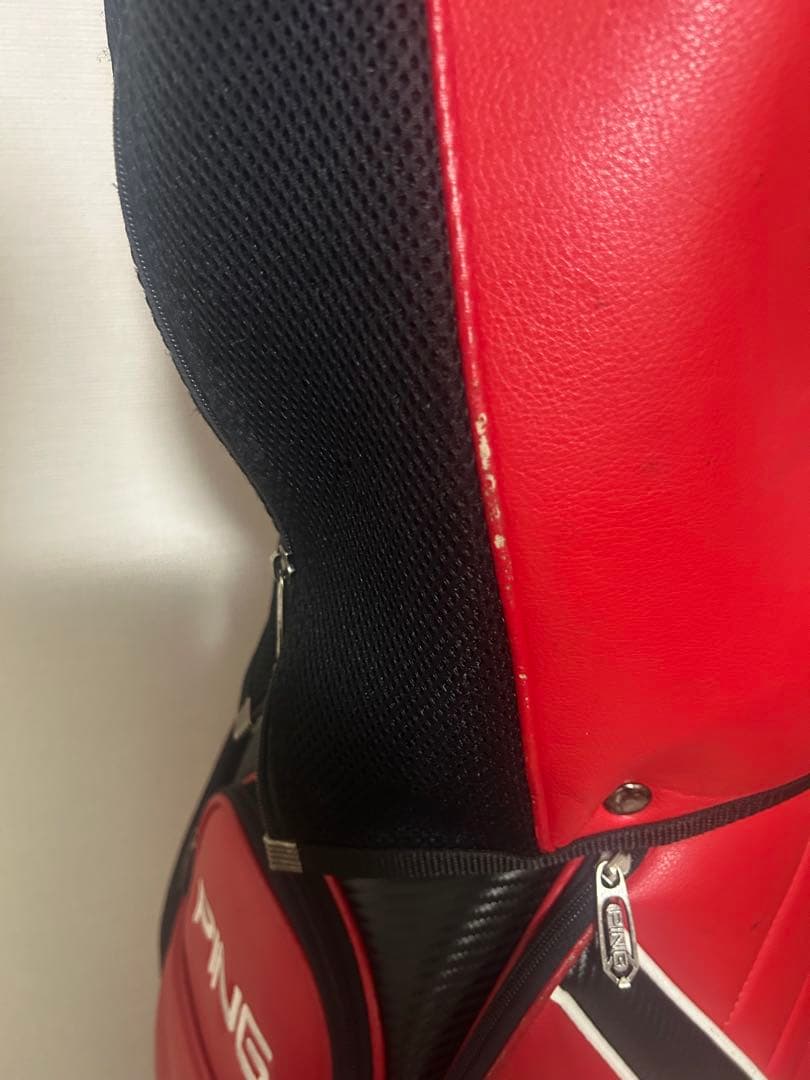 PING ゴルフバッグ レッド