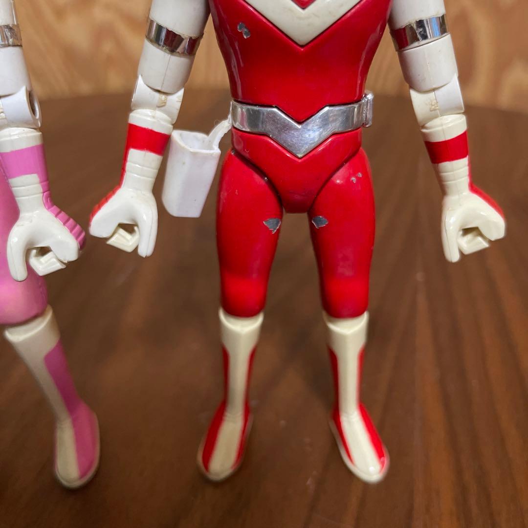 ペンギン　レッドのみ　光戦隊マスクマン　超合金　レッド　当時物 昭和レトロ