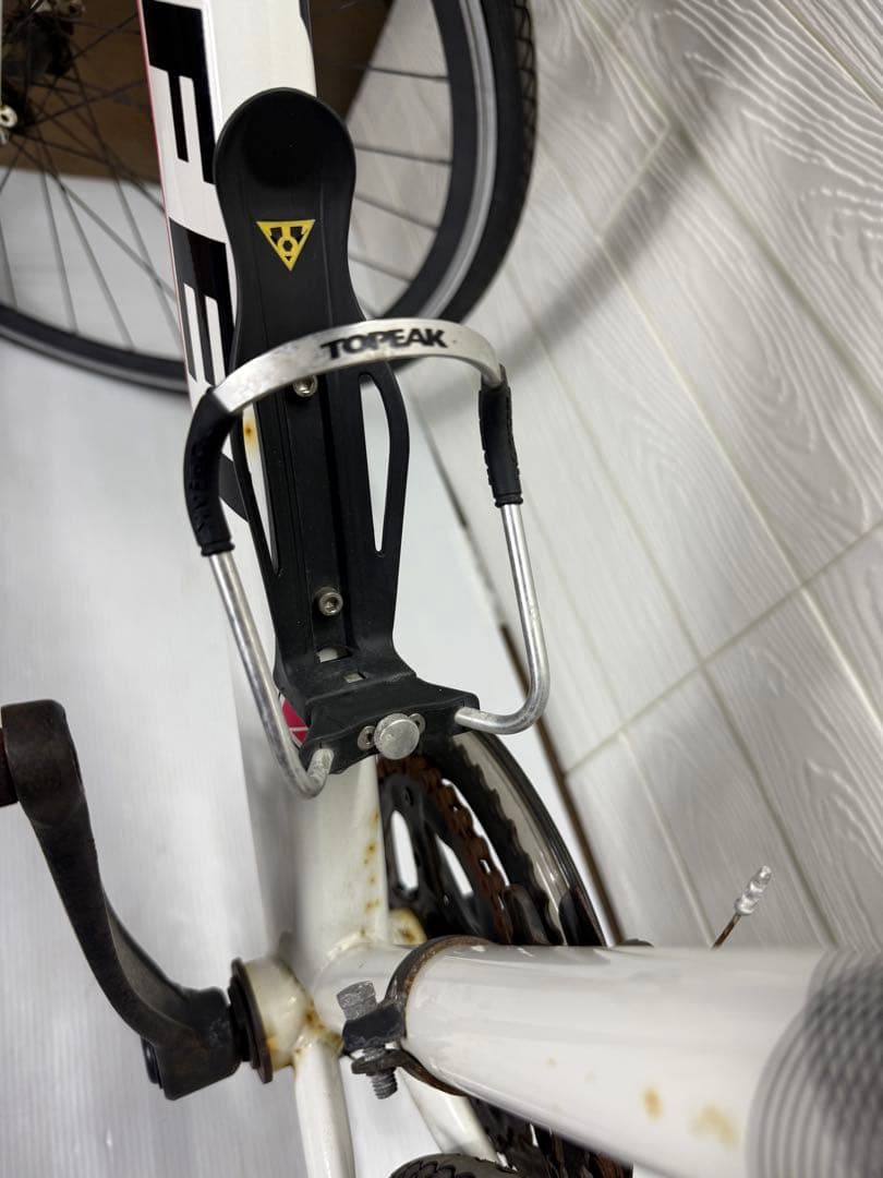 SIAFEI ロードバイク ホワイト/レッド ATX980