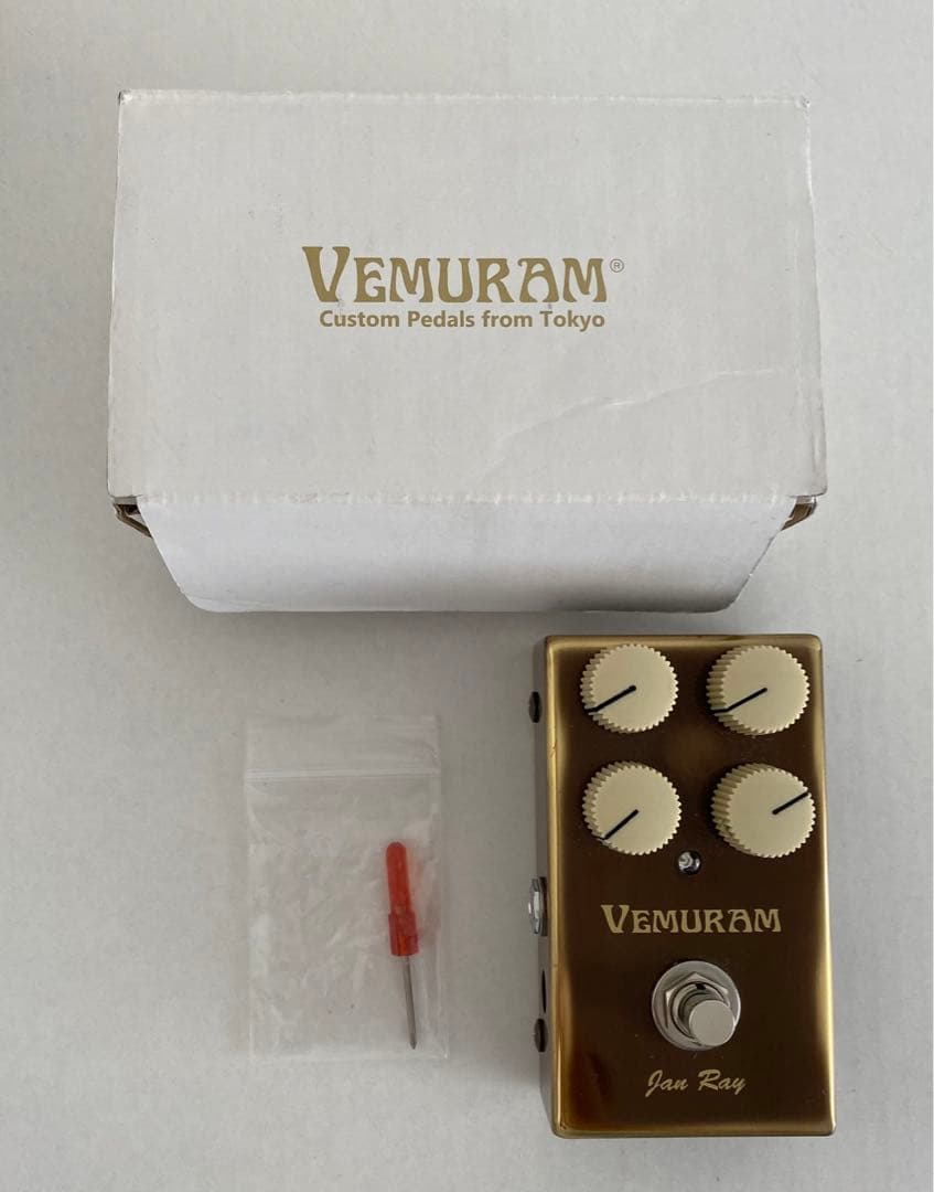 ギター VEMURAM Jan Ray BOOST OVERDRIVE Pedal