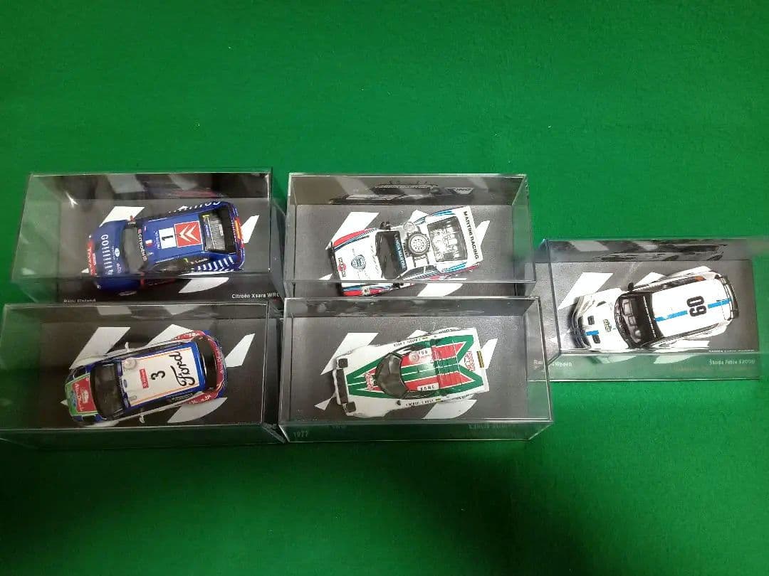 1/43 ラリーミニカーセット 5台