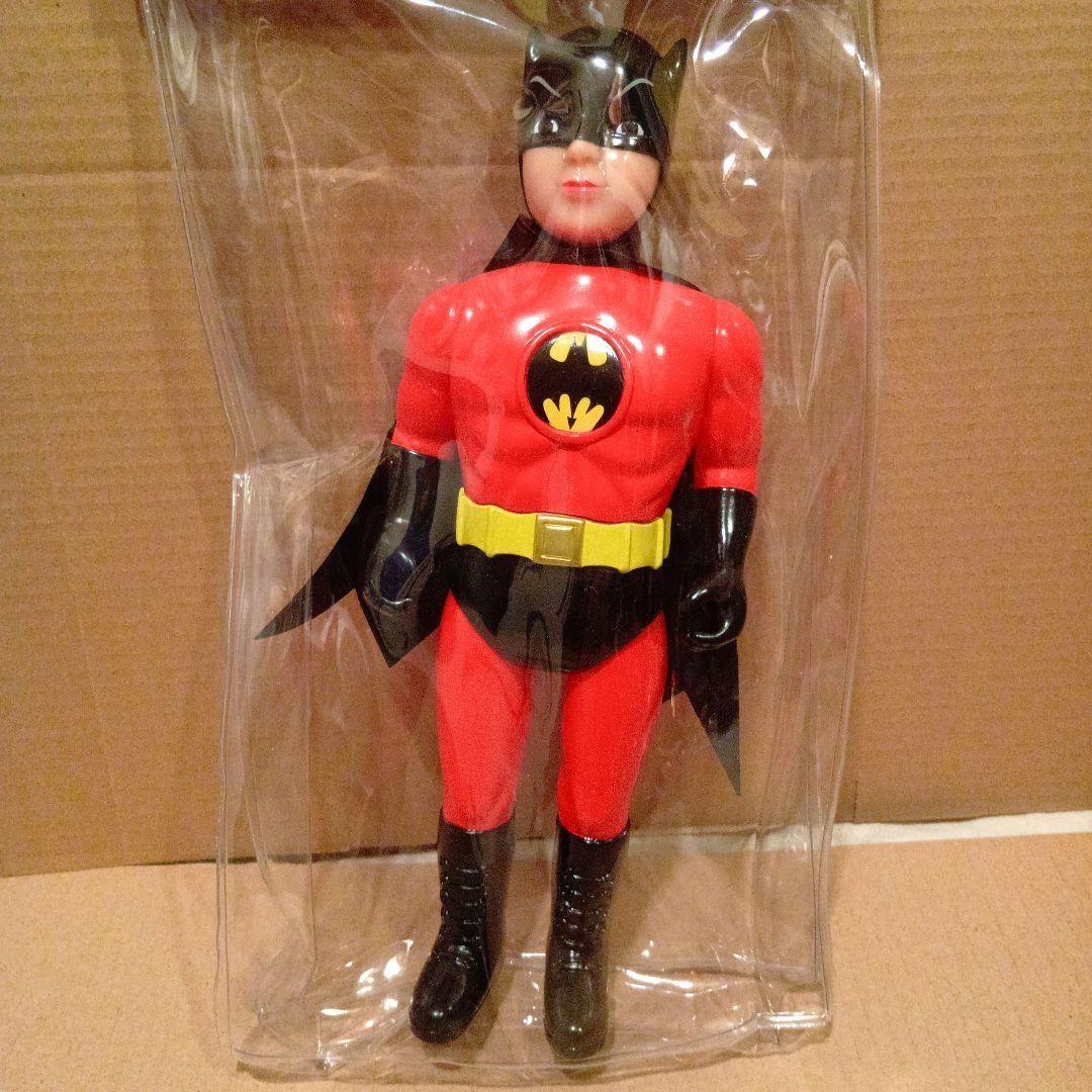 新品　バットマン スタンダードソフビ　 赤　 29cm　パチ　スペースフライマン