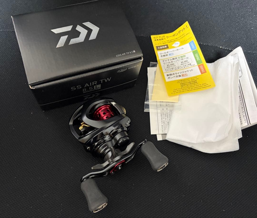 【シャリ音強め】ダイワ 23 SS AIR TW 8.5L