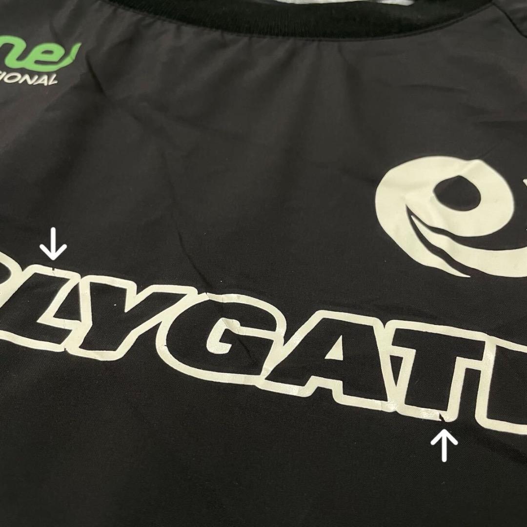 PEARLY GATES ナイロンジャケット プルオーバー プリントロゴ ゴルフ