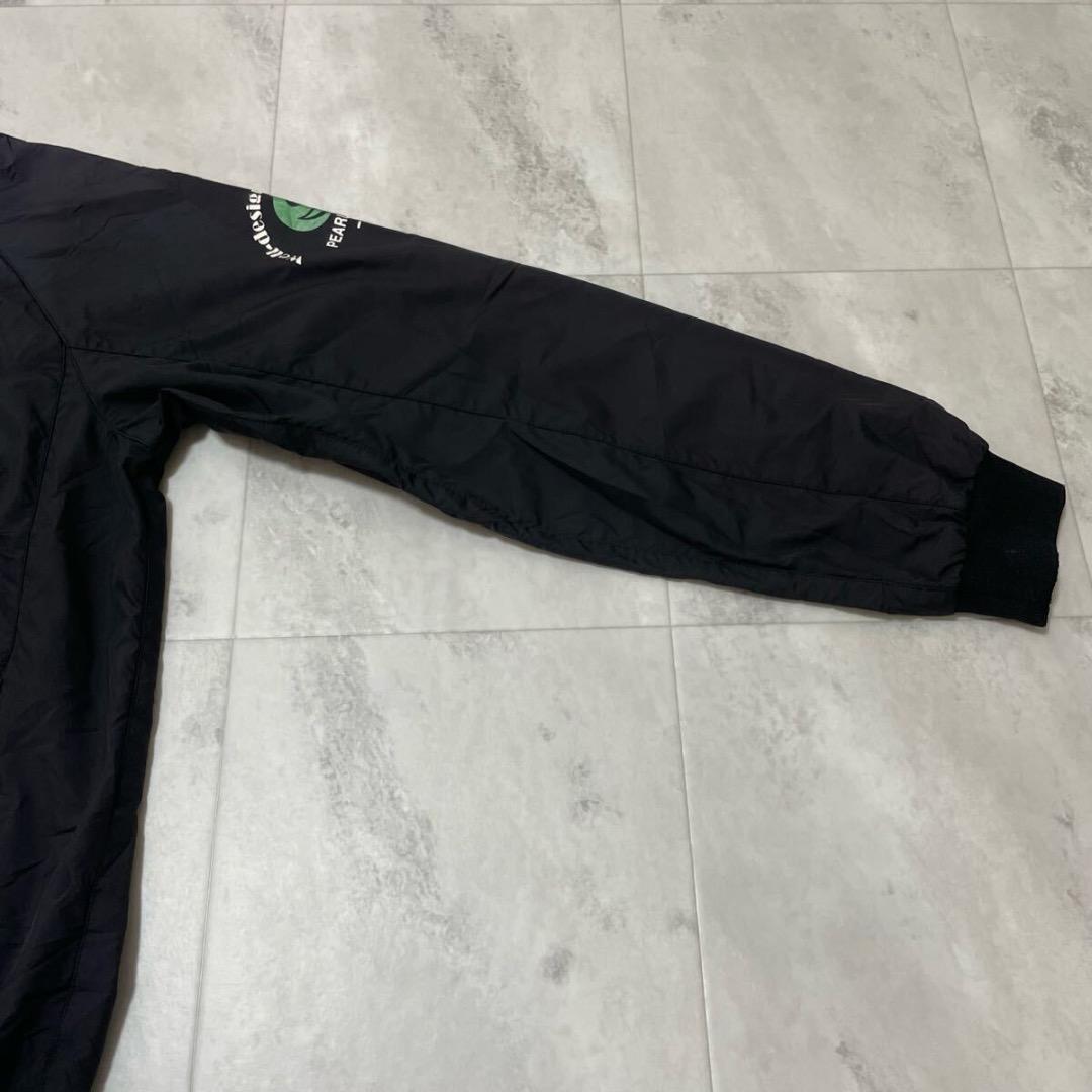 PEARLY GATES ナイロンジャケット プルオーバー プリントロゴ ゴルフ