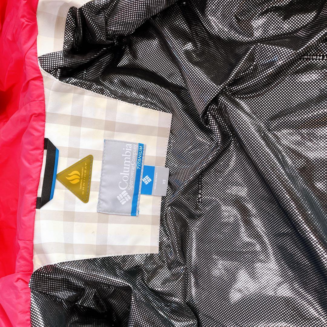 コロンビア　スキーウェア　スノーウェア　XS キスマーク　スキーパンツM