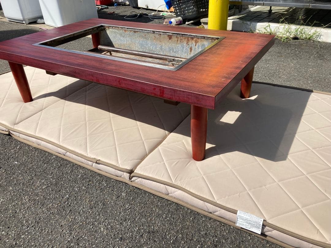 業務用　お好み焼き鉄板付き座卓