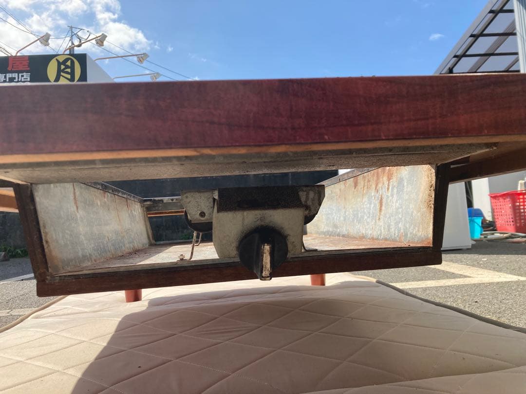 業務用　お好み焼き鉄板付き座卓