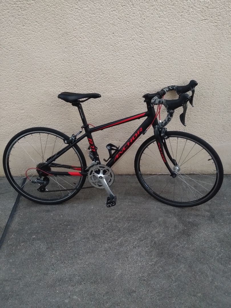 ANCHOR アンカー RJ1 ジュニア ロードバイク　マットブラック