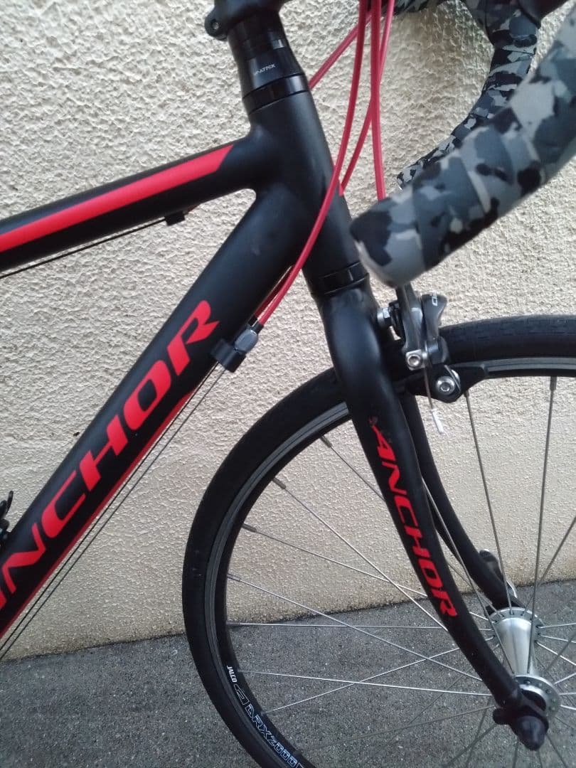 ANCHOR アンカー RJ1 ジュニア ロードバイク　マットブラック