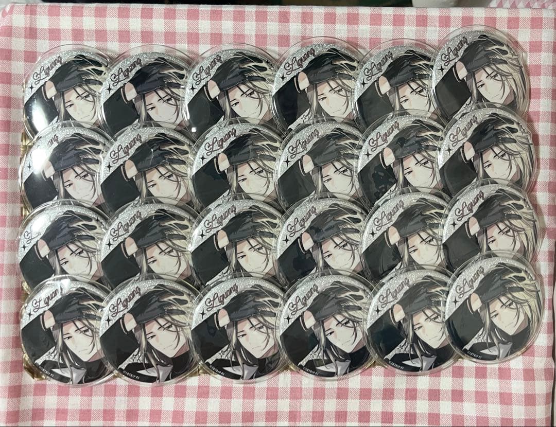 【18日まで】エイトリ 鹿礼光 spoon 缶バッジ 24個