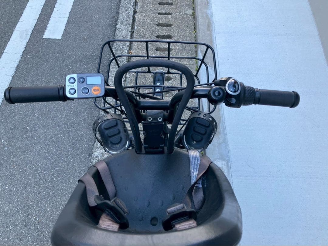 Panasonic EZ 電動自転車 3人乗り Yepp前後付き【直接引き渡し】