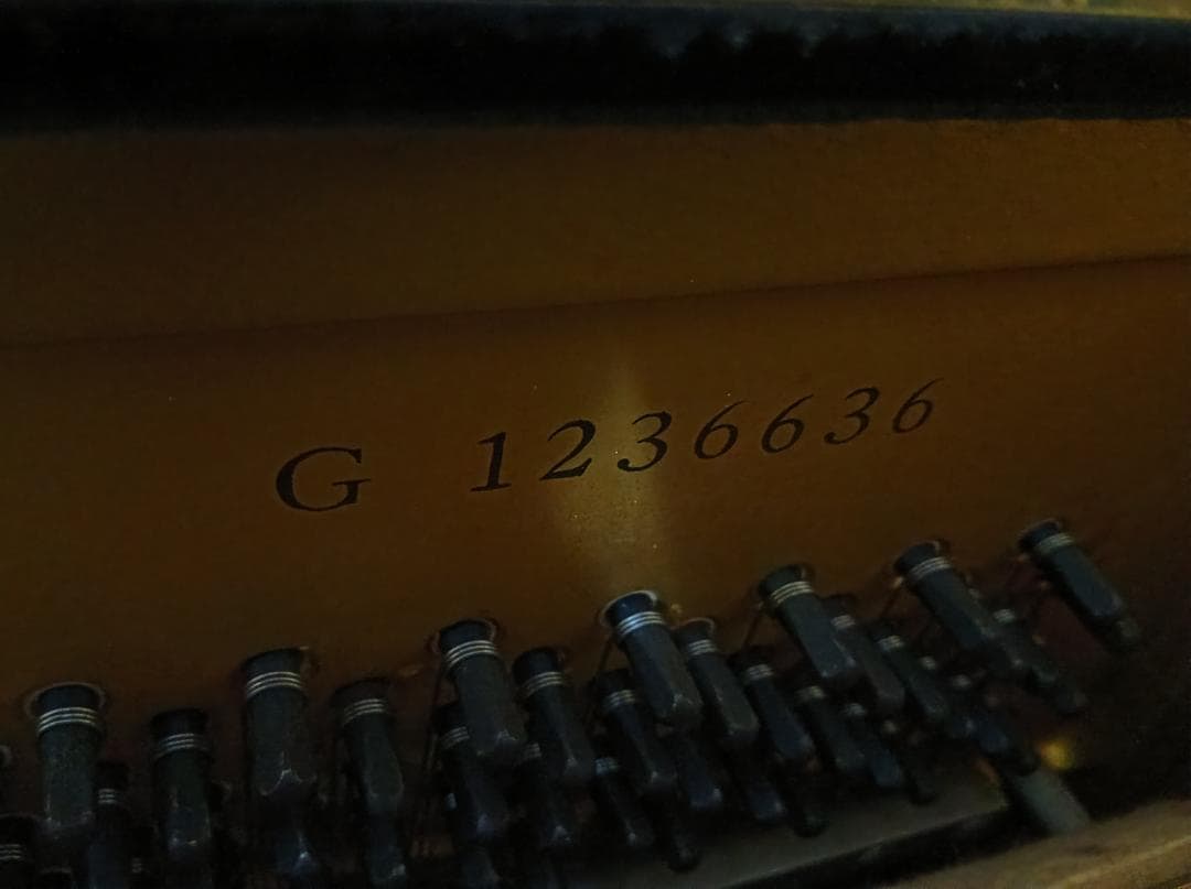 YAMAHAアップライトピアノ U1G1236636 1971年製 2年ごと調律