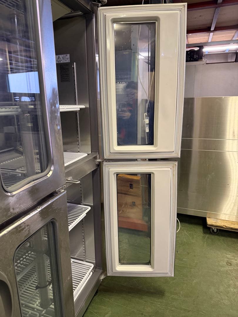 2015年 フクシマリーチイン冷凍ショーケース 900x650x1950