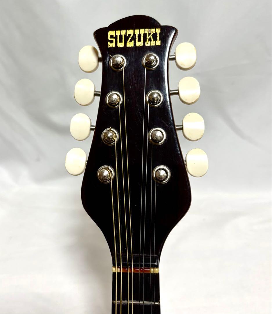 【新品弦張替済】SUZUKI マンドリン No.90 チューナー/ピック