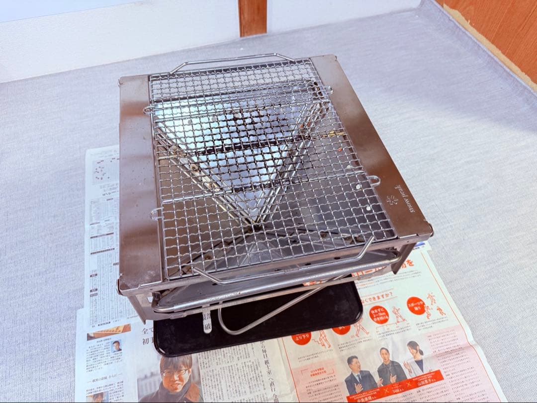 【セット】スノーピーク　焚き火台　焼きアミPro グリルブリッジ