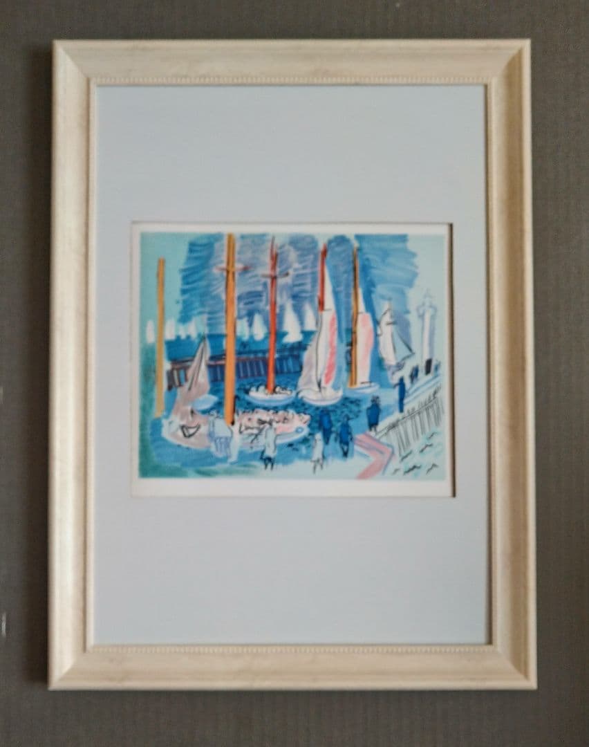 bb/ラウル・デュフィのリトグラフ 「Regates」