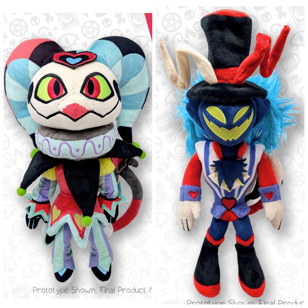 ヘルヴァボス フィッザローリィ アスモディアス ぬいぐるみ ピンズ セット